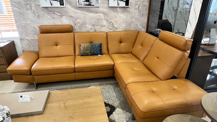 φωτογραφία HAROLD LEATHER SOFA 